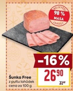 Šunka nejvyšší jakosti Free