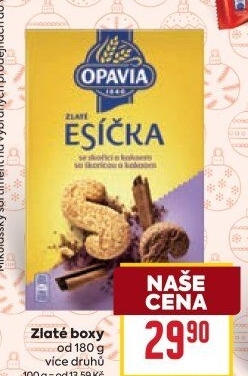 Sušenky Zlaté Opavia - boxy