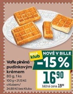 Vafle s náplní