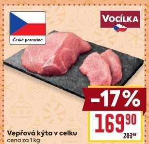 Vepřová kýta Vocílka