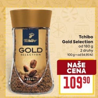 Instantní káva Tchibo Gold Selection
