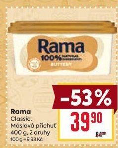 Margarín Classic Rama