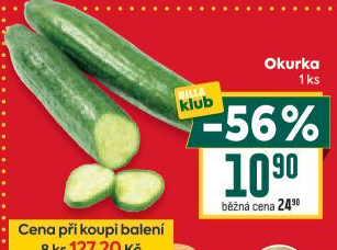 Okurka salátová - hadovka
