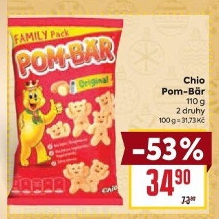 Snack PomBär Chio