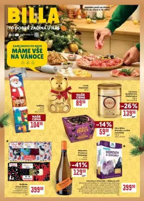 akční leták BILLA 13.11.2024-3.12.2024