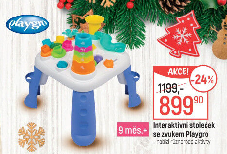 Interaktivní stoleček Playgro