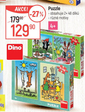 Puzzle dětské Dino