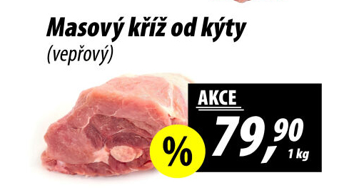 Masový kříž od kýty vepřový