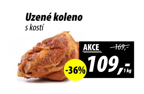 Vepřové uzené koleno s kostí