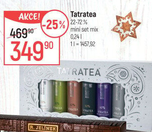 Kolekce miniatur Tatranský čaj Karloff