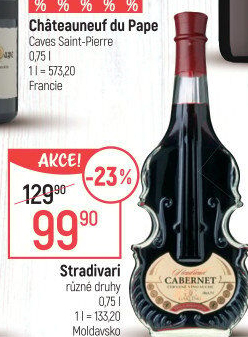 Víno Cabernet Stradivari Garling Collection