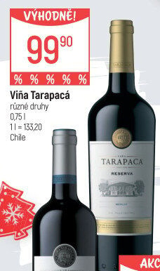 Víno Merlot Viňa Tarapaca