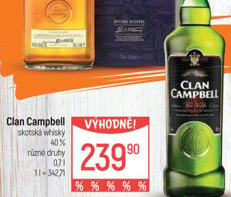 Whisky Clan Campbell