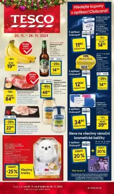 akční leták Tesco 20.11.2024-26.11.2024