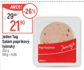 Salám lyonský paprikový Jeden Tag