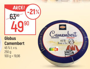 Sýr Camembert Globus