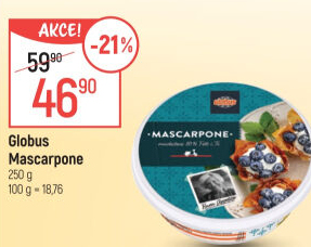 Sýr Mascarpone Globus