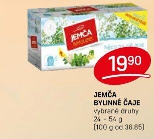 Bylinný čaj Jemča
