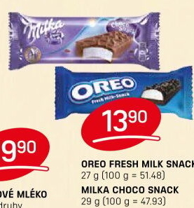 Fresh Milk snack Oreo
