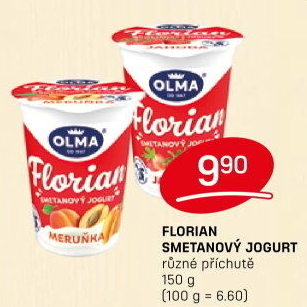 Jogurt smetanový Florian Olma