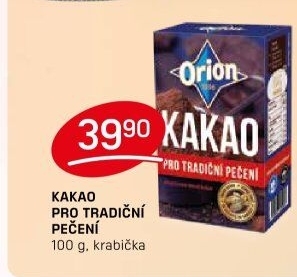 Kakao na pečení Orion