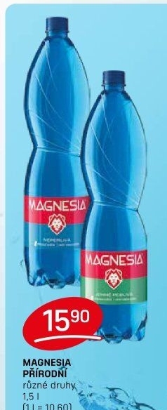 Přírodní voda Magnesia