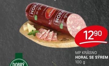Salám Horal se sýrem Krásno