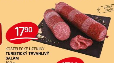 Salám turistický Kostelecké uzeniny