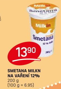 Smetana Milkin 12%