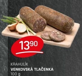 Tlačenka venkovská Krahulík