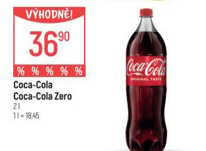 Limonáda Coca Cola Zero