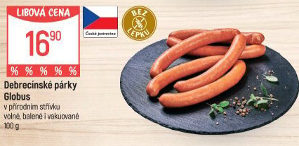Párky debrecínské Globus