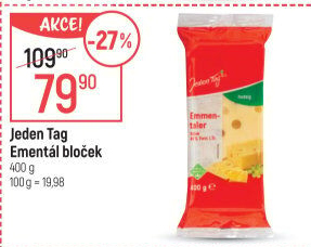 Sýr Ementál Jeden Tag