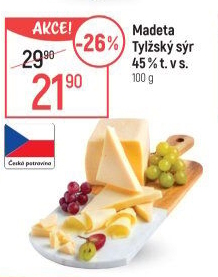Sýr tylžský Sýrařův výběr Madeta