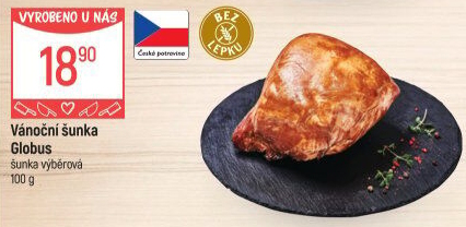 Vánoční šunka výběrová Globus