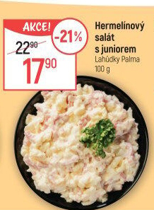 Hermelínový salát s juniorem