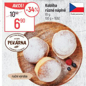 Kobliha s náplní
