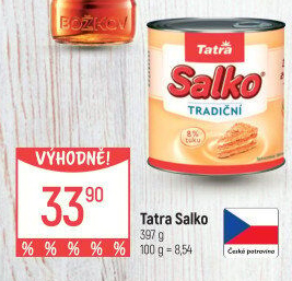 Mléko kondenzované Salko Tatra