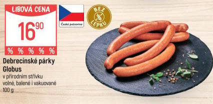 Párky debrecínské Globus