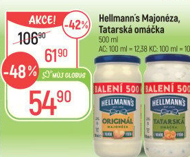 Tatarská omáčka Hellmann'