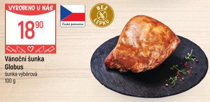 Vánoční šunka výběrová Globus