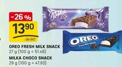 Choco snack Milka