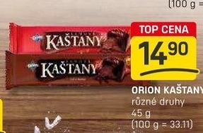 Ledové kaštany Orion