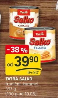 Mléko kondenzované Salko Tatra