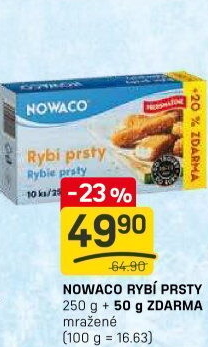 Rybí prsty předsmažené mražené Nowaco