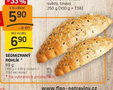 Sedmizrnný rohlík
