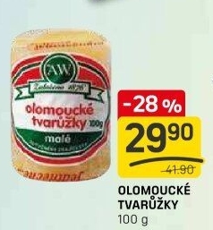 Sýr tvarůžky olomoucké A.W.