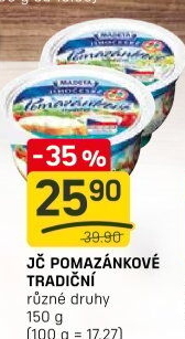 Tradiční pomazánkové Jihočeské Madeta