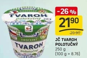 Tvaroh polotučný Jihočeský Madeta