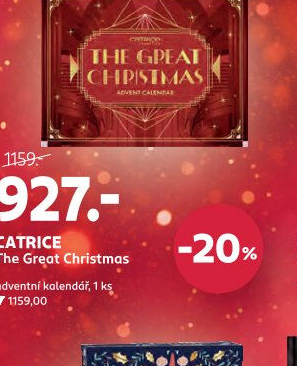 Adventní kalendář s kosmetikou Catrice